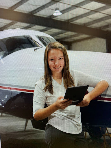 Emma Cykosky is the vice president of the Wallenpaupack Aeronautical Science & Aviation group.